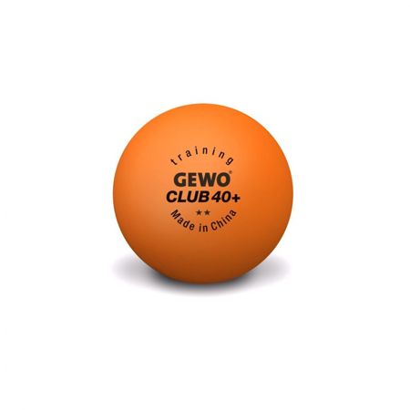 пластиковые мячи GEWO Training Club 40+ ** 72 шт.