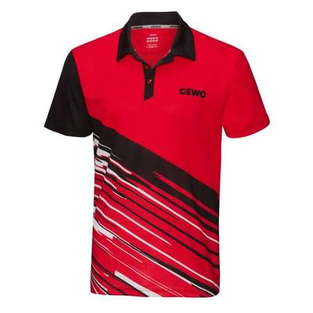 футболка GEWO Linares красный с черным