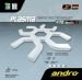 гладкая накладка ANDRO Plasma 470 красный